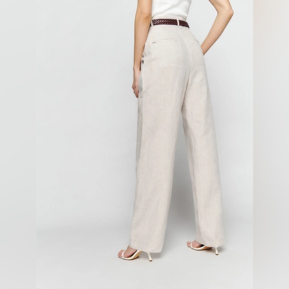 Reformation Mason Linen Pant - Picture 4 of 7